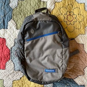 Timbuk2 Laptop Grey and Blue Laptop Backpack
